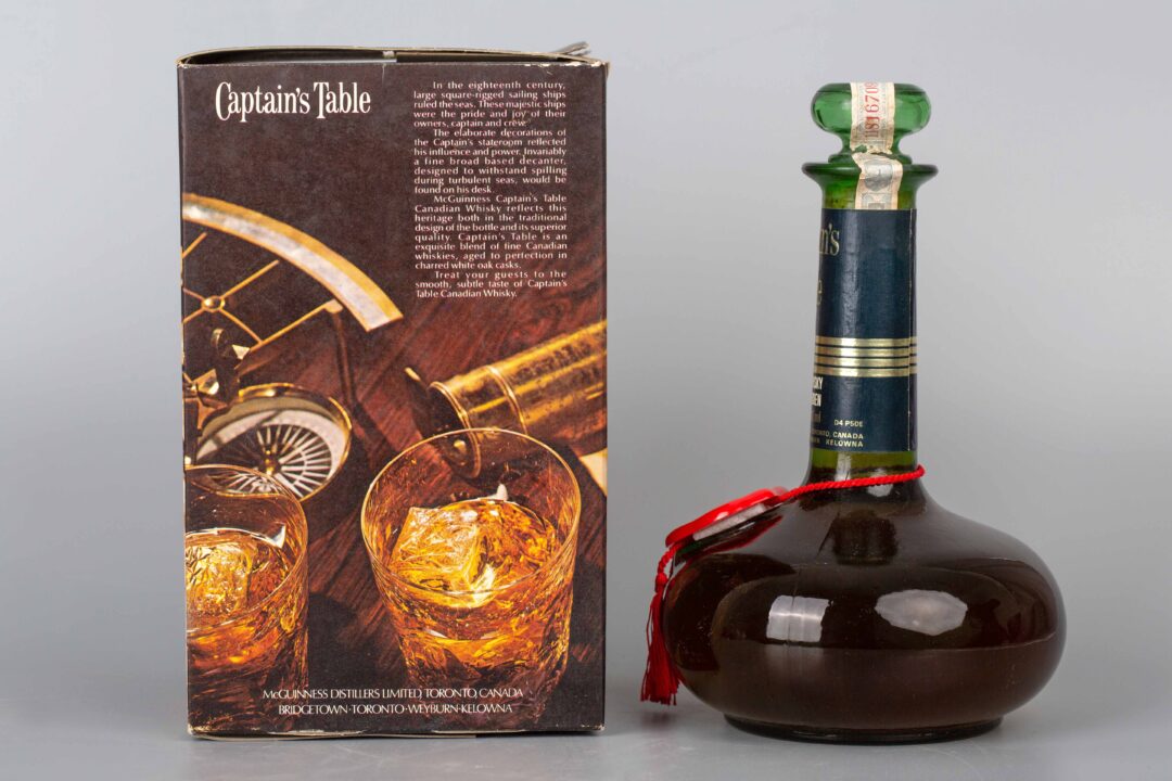 Captain's Table Canadian Whisky - Whisky Canadien船长的餐桌加拿大威士忌 - Image 3