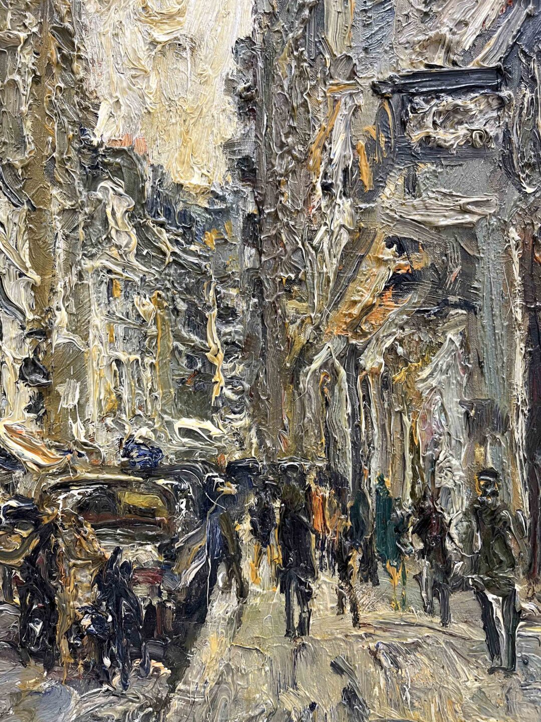 W. Zakrzewski, Paris, Rue De Passy, 1965巴黎 帕西街 W. Zakrzewski 布面油画 1965 - Image 6