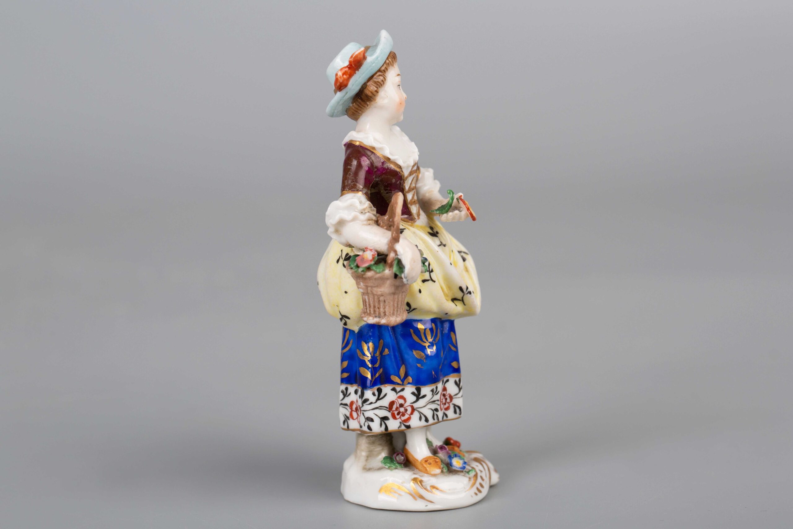 Meissen porcelain decoration figure, 19th century19世纪迈森瓷器装饰人偶– Time Art  Official Website