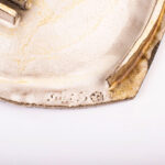 CHARLES SUCSAN, RELIEF FACE, HAND MOULDED, GLAZED WHITE AND BROWN, DATE 2013法籍魁北克艺术家Charles Sucsan作品 - Image 2