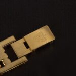 Set of Bank of China souvenir, 1g 9999 pure gold. Croton Credit Swiss Watch Fine Gold 999.9 & 23K Gold Plated大展宏图 9999纯金 中国银行马江支行赠 金卡，1克999.9纯黄金和23K镀金瑞士手表 - Image 3