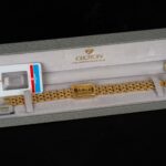 Set of Bank of China souvenir, 1g 9999 pure gold. Croton Credit Swiss Watch Fine Gold 999.9 & 23K Gold Plated大展宏图 9999纯金 中国银行马江支行赠 金卡，1克999.9纯黄金和23K镀金瑞士手表 - Image 9