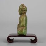 Set of 925 silver ring, copper snuff bottle, celadon jade Buddha Statue925银戒指，铜制鼻烟壶 二十世纪，青玉佛像 十九世纪， - Image 5