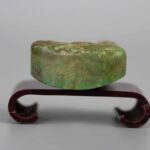 Set of 925 silver ring, copper snuff bottle, celadon jade Buddha Statue925银戒指，铜制鼻烟壶 二十世纪，青玉佛像 十九世纪， - Image 8