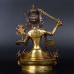Bronze Manjushri Statue文殊菩萨铜像 - Image 3