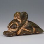 China Hongshan Culture old Jade carved Feng Shui animal beast statue中国红山文化古玉雕风水兽像 - Image 3