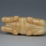 Monkey and Horse Celadon Jade青白玉马上封侯 - Image 2