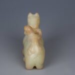 Monkey and Horse Celadon Jade青白玉马上封侯 - Image 3
