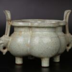 Beast head tripod vessel ding, 20th century兽首鼎 二十世纪 - Image 3