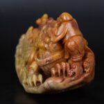 Shoushan Stone Wealth Ornament寿山石招财摆件 - Image 2