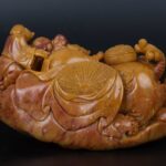 Shoushan Stone Wealth Ornament寿山石招财摆件 - Image 3