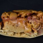 Shoushan Stone Wealth Ornament寿山石招财摆件 - Image 5