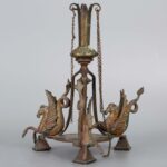 Seahorse candelabrum, 19th century海飞马型烛台 十九世纪