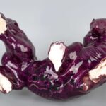 Suanni Porcelain Ornament, 20th Century 狻猊瓷雕 20世纪 - Image 6