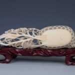 High-grade bone carving hollow ornament高级骨制镂空雕三甲及第饰品 - Image 4