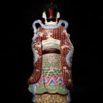 Fu Lu Shou statue, Republic of China福禄寿像 民国 - Image 4