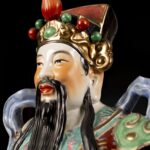 Fu Lu Shou statue, Republic of China福禄寿像 民国 - Image 5