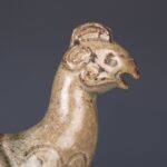 Celadon-glazed rooster head pot青釉窑变鸡首壶 - Image 6