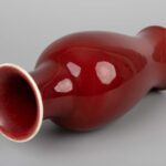 Langyao red plum vase, 19th century郎窑红梅瓶 十九世纪 - Image 3