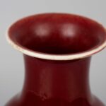 Langyao red plum vase, 19th century郎窑红梅瓶 十九世纪 - Image 5