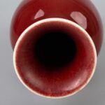 Langyao red plum vase, 19th century郎窑红梅瓶 十九世纪 - Image 6
