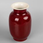 Red vase, late QING dynasty祭红赏瓶 晚清 - Image 2