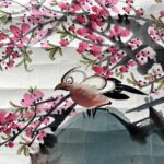 Painting by Xiao Ping萧平，别署：平之、戈父。室名：爱莲居。书画家、鉴定家、收藏家、史论家。1942年生于重庆，祖籍扬州。1963年毕业于江苏国画院，曾任书画鉴定之职于南京博物院十九年。现任江苏省国画院国家一级美术师，中国书法家协会会员、中国美术家协会会员、江苏省美学学会书画研究会会长、清代扬州画派研究会名誉会长，兼任南京艺术学院、南京农业大学、扬州大学教授，文化部文化艺术品鉴定委员会委员，江苏省美术馆鉴定顾问，南京军区老战士书画协会顾问，龚贤纪念馆名誉馆长，江苏省海外联谊会文化艺术委员会主任，江苏省政协书画室副主任，江苏省政协委员。 - Image 3