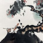Painting by Zhang Shi Pei张石培（1942）广东云浮人。1968年毕业于广州美术学院，後任职於中国出口商品交易会，美术师。现为中国美术家协会会员。擅长国画。 - Image 4