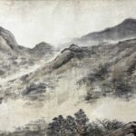 Painting by Zhu Ben朱本，[清]（1761-1819），字素人，号溉夫，自署竹西，江苏扬州人。朱本，书学赵孟頫得其神似。工山水，苍茫深秀以墨晕胜，而不名一家。兼善花鸟、人物，细密清隽。寓京师与兄文新、泰州朱鹤年并称长安三朱。卒年五十九。有花卉扇现藏故宫博物院。
清 朱本 幽香艳质图 绢本立轴 金陵天渡楼收藏。
清 朱本 仿石田老人耄耋图 绢本立轴 金陵天渡楼收藏。 - Image 5