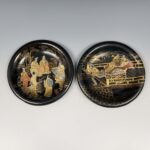 Botticelli Masterpiece Art Prints, Madonna and Child, F. Lippi Madonna, Set of two Wall Decor, G.B., A Pair of JAPANESE GILT FIGURE LACQUER PLATE, 18TH CENTURY，Hand-painted Cimabue Rare Collector's Plate, Hand-painted Lucrezia Crivelli Rare Collector's Plate波提切利艺术版画杰作，圣母和孩子，F.里皮圣母，两套墙壁装饰，G.B.佛罗伦萨意大利制造，中世纪, 日本彩绘人物漆盘一对 18世纪，手绘契马布埃珍稀收藏盘, 手绘Lucrezia Crivelli稀有收藏盘 - Image 6