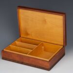 A set of wooden jewelry boxes饰品木盒一组 - Image 4
