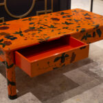 Japanese lacquer table日本 漆器桌 - Image 3
