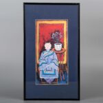 Painting by Yong Kai Hu 胡永凯画作，1945年生于北京。中国美术家协会会员，中国国家画院研究员，中国文史研究馆书画院艺委会委员，文化部国韵文华书画院艺委会副主席，中国人民对外友好协会艺术交流院研究员，北京海华归画院副院长，香港新美术学会创始会长。