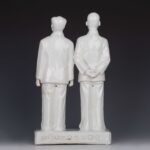 Porcelain statues of political figures, February 22, 1945 第二次国共合作伟人瓷像 乙酉年二月二十四日 - Image 3