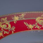 Italian Gilt Glass Decorative Tazza意大利鎏金玻璃装饰高脚托盘 - Image 4