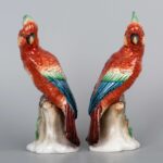 A pair of parrot ornament, 19th century德国鹦鹉一对 19世纪 - Image 2