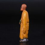Zisha tricolored Buddha, mid to late Qing dynasty紫砂三彩佛像 清中晚期 - Image 4