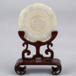 Jade sexagenary cycle revolving disc天干地支转心玉盘