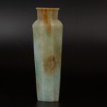 Hexagonal jade vase mid Qing dynasty六角翡翠花瓶 清中期 - Image 3