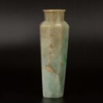 Hexagonal jade vase mid Qing dynasty六角翡翠花瓶 清中期 - Image 5