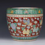 Famille rose flower pot粉彩花盆 - Image 5