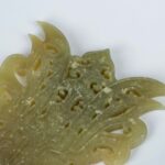 Hollowed-out carving yellow jade镂空雕黄玉 - Image 2