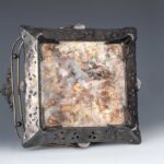 set of artifacts of silver and Bronze. Manf’d and Guaranteed R Toronto SP. company Silver plated fruit bowl铜，银，器物一组 - Image 10