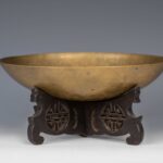 set of artifacts of silver and Bronze. Manf’d and Guaranteed R Toronto SP. company Silver plated fruit bowl铜，银，器物一组 - Image 12