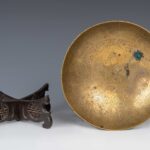 set of artifacts of silver and Bronze. Manf’d and Guaranteed R Toronto SP. company Silver plated fruit bowl铜，银，器物一组 - Image 13