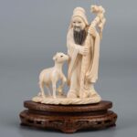 Bone carving, 19th century苏武牧羊高级骨雕 十九世纪