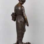 Mathurin Moreau Bronze à Patine NuancéeC. Aumlecronth 铜雕像 - Image 3