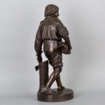 C. Aumlecronth Bronze Lumberjack 19th centuryC. Aumlecronth作品伐木人铜雕像十九世纪 - Image 3