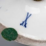 Antique Meissen Porcelain Hand Painted Reticulated Compote Centerpiece古董迈森瓷手绘网状盘 - Image 5
