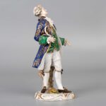 Meissen porcelain decoration figure, 19th century19世纪迈森瓷器装饰人偶 - Image 2